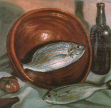 Haga click para ver la imagen ampliada 1923_15_still life_ fish with red bowl 1923-24.jpg